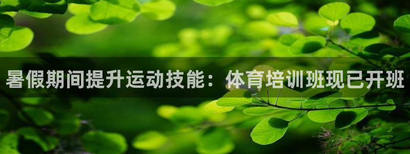 焦点娱乐官方网站首页下载安装：暑假期间提升运动技能：